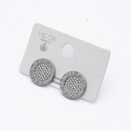 ARETES ZO14857E PLATEADO Acero Inxidable F52