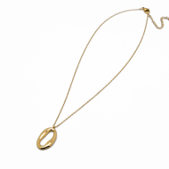 COLLAR ZO13196N DORADO Acero Inxidable E28