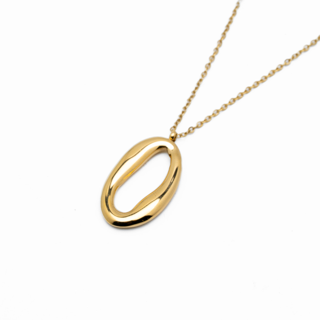 COLLAR ZO13196N DORADO Acero Inxidable E28