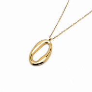 COLLAR ZO13196N DORADO Acero Inxidable E28