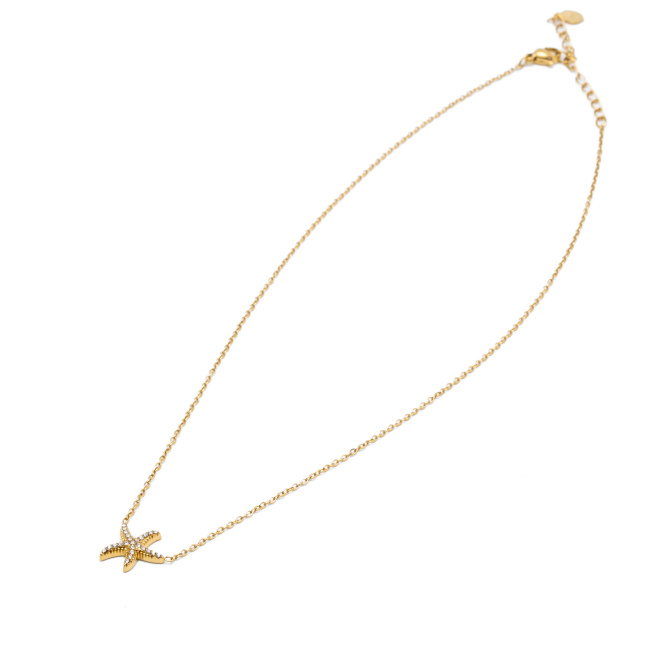 COLLAR ZO14400N DORADO Acero Inoxidable E41