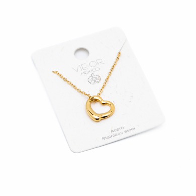 COLLAR ZO13320N DORADO Acero Inoxidable E11