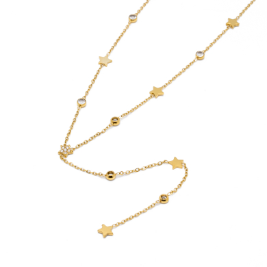 COLLAR ZO14577N DORADO Acero Inxidable 2D110