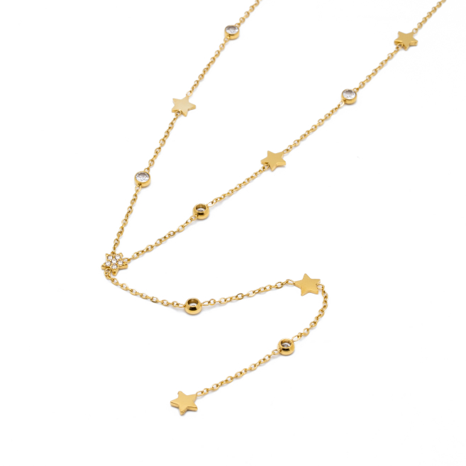 COLLAR ZO14577N DORADO Acero Inxidable 2D110