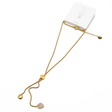 COLLAR ZO13893N DORADO Acero Inoxidable 2D47