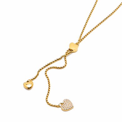 COLLAR ZO13893N DORADO Acero Inoxidable 2D47