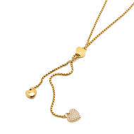 COLLAR ZO13893N DORADO Acero Inoxidable 2D47