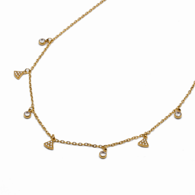 COLLAR ZO14899N DORADO Acero Inoxidable E26