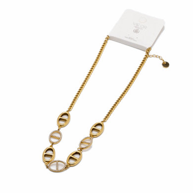 COLLAR ZO14061N DORADO Acero Inoxidable 2D56