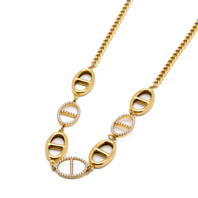 COLLAR ZO14061N DORADO Acero Inoxidable 2D56