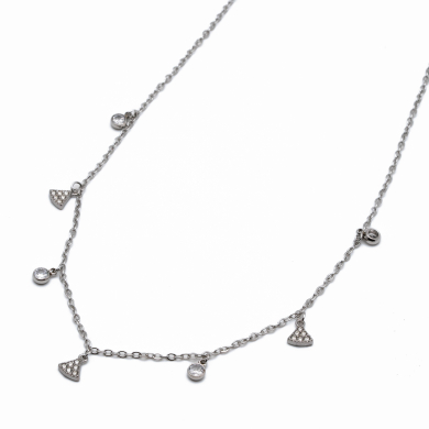 COLLAR ZO14899N PLATEADO Acero Inoxidable E26