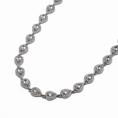 COLLAR ZO13827N PLATEADO Acero Inxidable E43