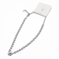 COLLAR ZO13883N PLATEADO Acero Inxidable 2D17