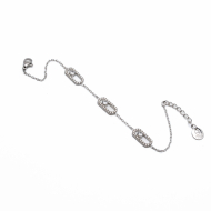 PULSERA ZO14525B PLATEADO Acero Inxidable 2B37