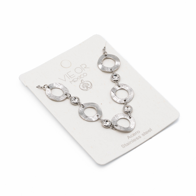 COLLAR ZO13362N PLATEADO Acero Inoxidable E31