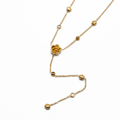 COLLAR ZO13428N DORADO Acero Inxidable 2D49