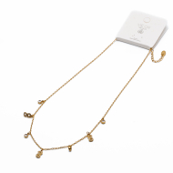 COLLAR ZO14925N DORADO Acero Inxidable 2D210