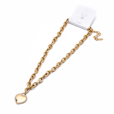 COLLAR ZO13396N DORADO Acero Inxidable 2D310