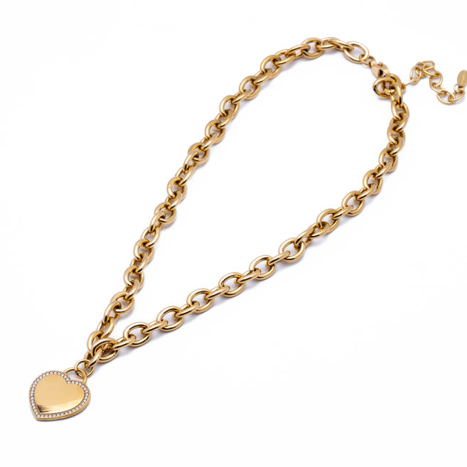 COLLAR ZO13396N DORADO Acero Inxidable 2D310