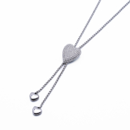 COLLAR ZO13594N PLATEADO Acero Inxidable 2D47