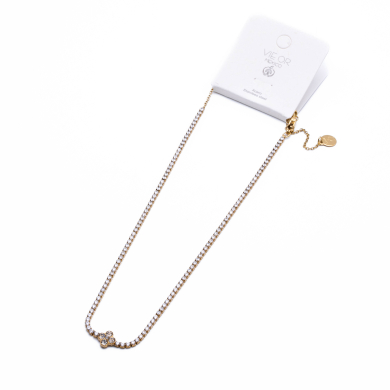 COLLAR ZO12838N DORADO Acero Inxidable 2D17