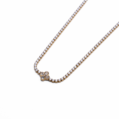 COLLAR ZO12838N DORADO Acero Inxidable 2D17