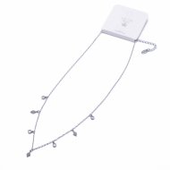 COLLAR ZO14909N PLATEADO Acero Inxidable 2D210