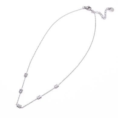 COLLAR ZO13704N PLATEADO Acero Inoxidable E41