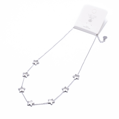 COLLAR ZO11369N390 PLATEADO Acero Inxidable 2D19