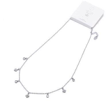 COLLAR ZO14929N PLATEADO Acero Inxidable E33