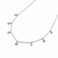 COLLAR ZO14929N PLATEADO Acero Inxidable E33