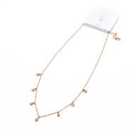 COLLAR ZO14903N DORADO Acero Inxidable 2D210