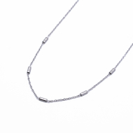 COLLAR ZO13688N PLATEADO Acero Inxidable E34