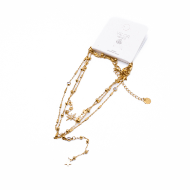 COLLAR ZO14095N DORADO Acero Inxidable 2D47