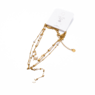 COLLAR ZO14095N DORADO Acero Inxidable 2D47