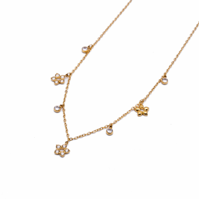 COLLAR ZO14911N DORADO Acero Inxidable 2D42