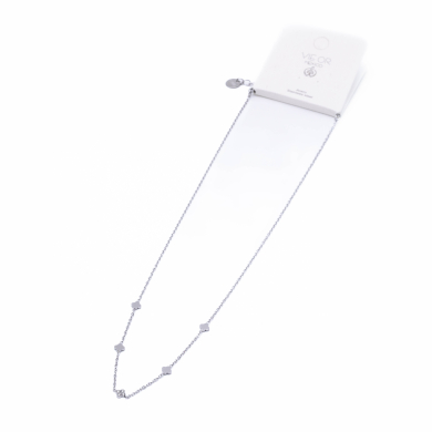 COLLAR ZO13694N PLATEADO Acero Inxidable 2D110