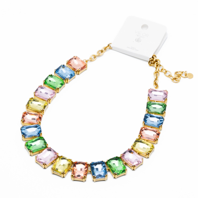 COLLAR ZO13543N DORADO MULTICOLOR Acero Inxidable E47