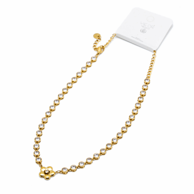 COLLAR ZO13883N DORADO Acero Inxidable 2D17