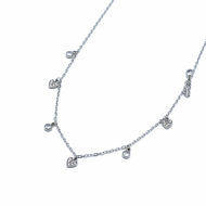 COLLAR ZO14913N PLATEADO Acero Inxidable 2D210