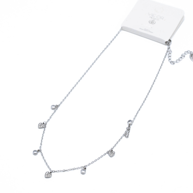 COLLAR ZO14913N PLATEADO Acero Inxidable 2D210