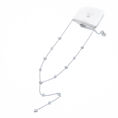 COLLAR ZO14578N PLATEADO Acero Inxidable E23