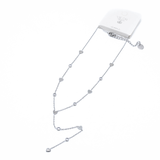 COLLAR ZO14578N PLATEADO Acero Inxidable E23