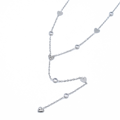 COLLAR ZO14578N PLATEADO Acero Inxidable E23