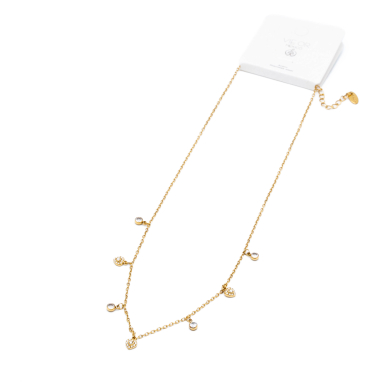 COLLAR ZO14919N DORADO Acero Inxidable 2D210