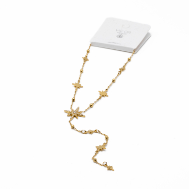 COLLAR ZO13324N DORADO Acero Inoxidable 2D47