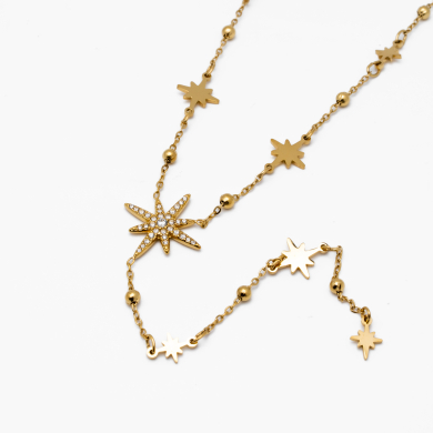 COLLAR ZO13324N DORADO Acero Inoxidable 2D47