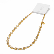 COLLAR ZO13827N DORADO Acero Inxidable E43