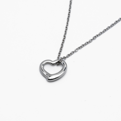 COLLAR ZO13320N PLATEADO Acero Inoxidable E11