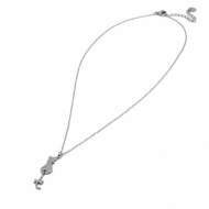 COLLAR ZO14028N PLATEADO Acero Inoxidable E41